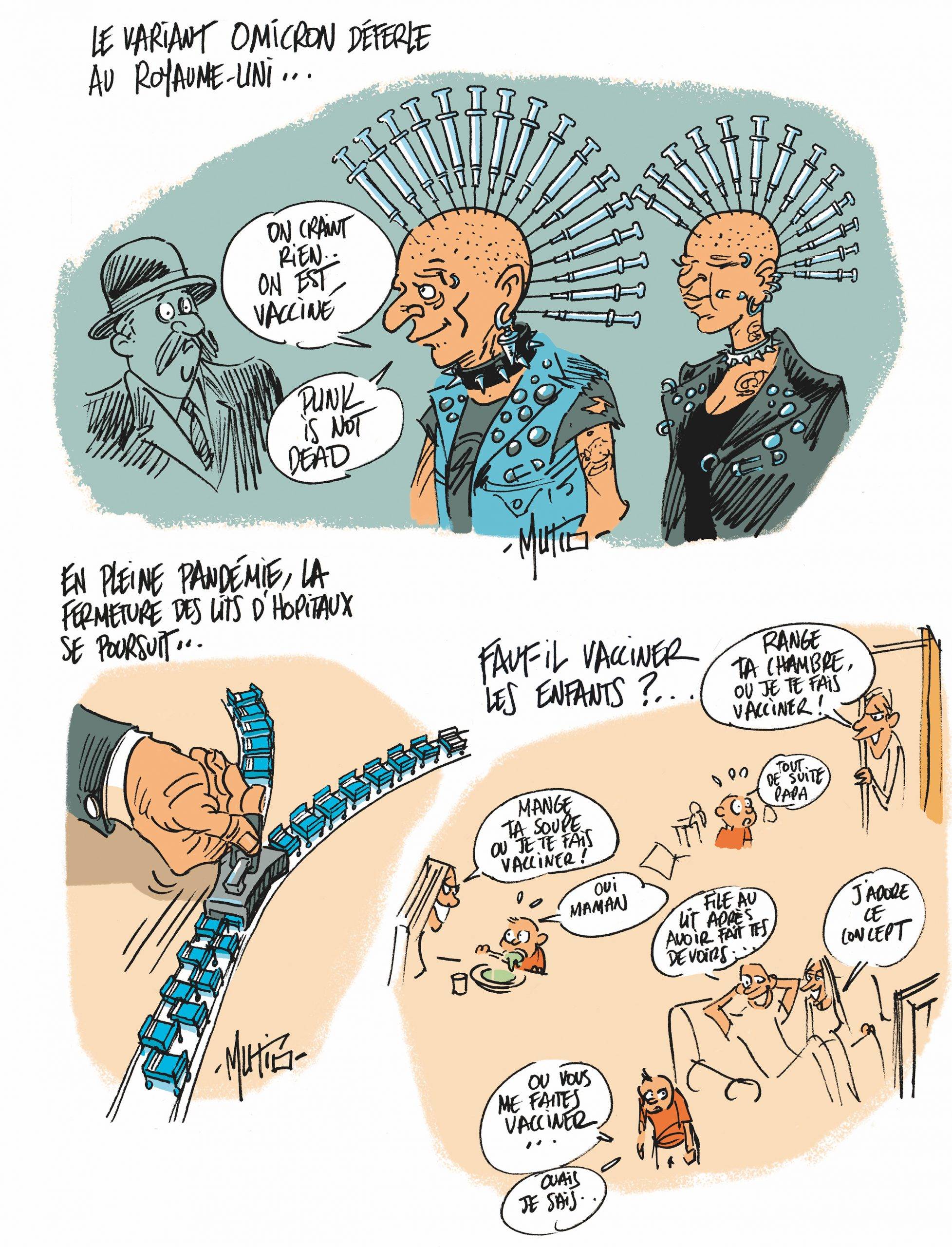 Omicron et pandémie…