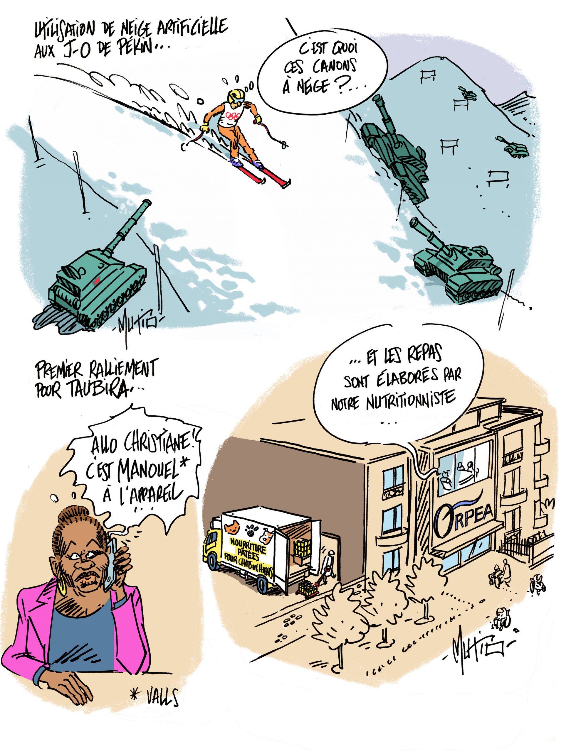 JO de Pékin, Taubira et Orpéa