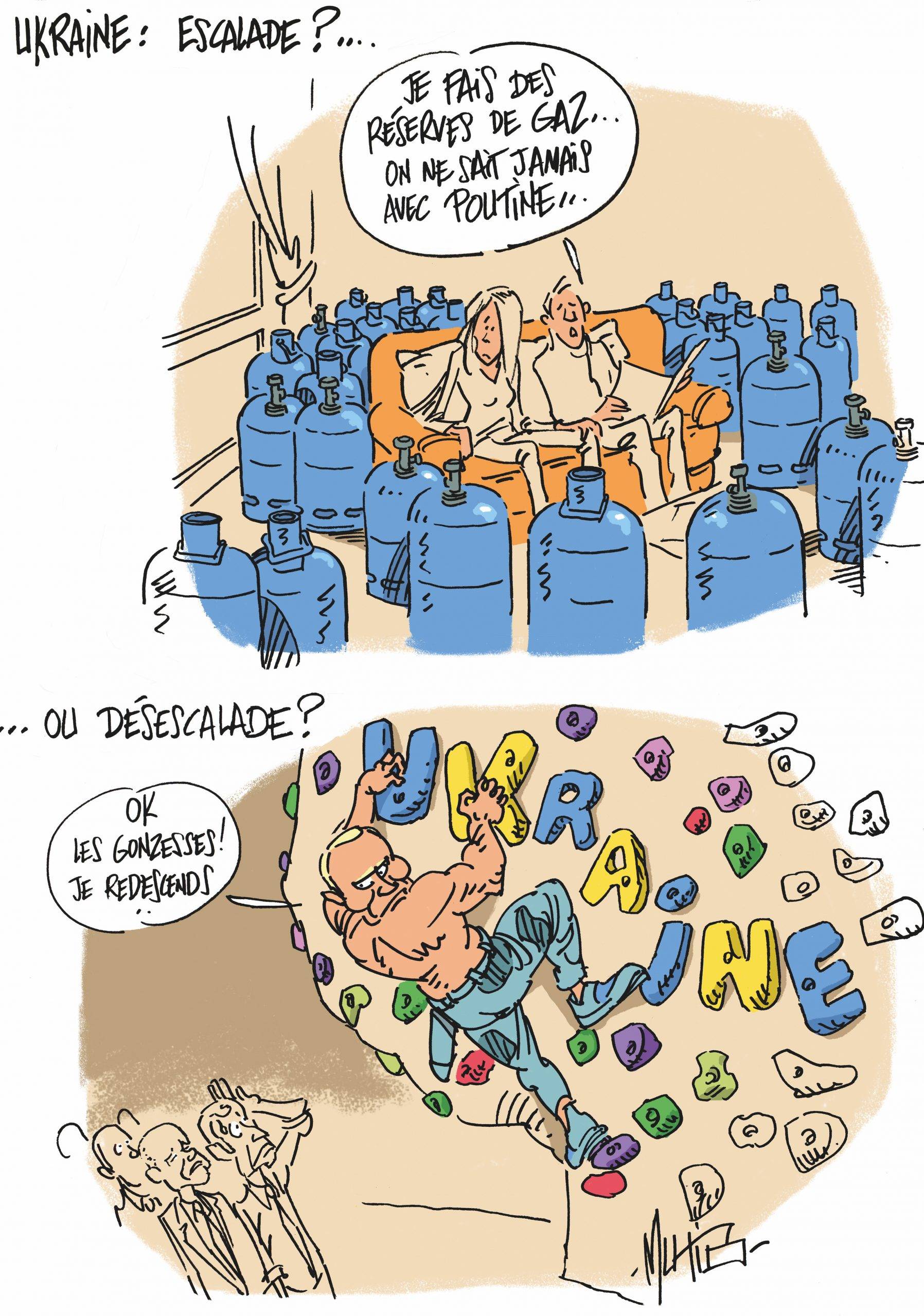 Ukraine : escalade ou désescalade ?