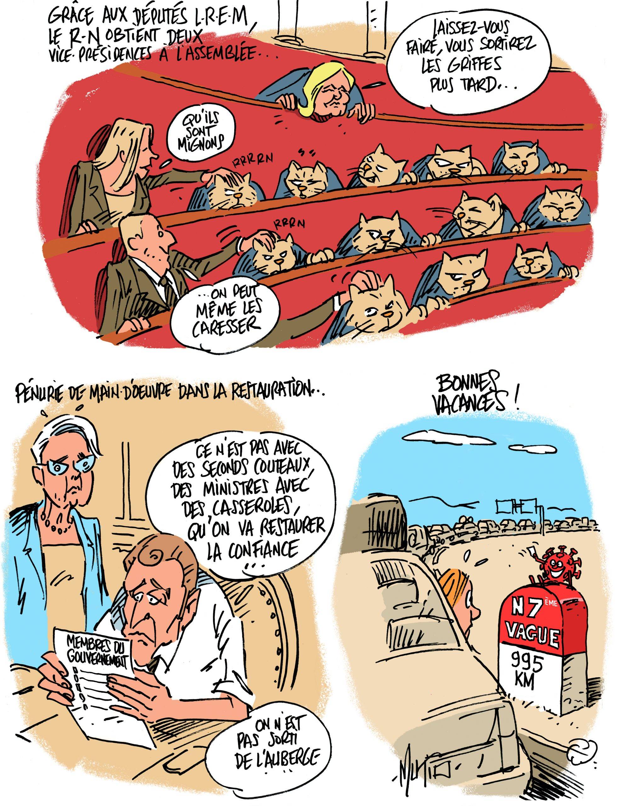 Assemblée nationale et… vacances