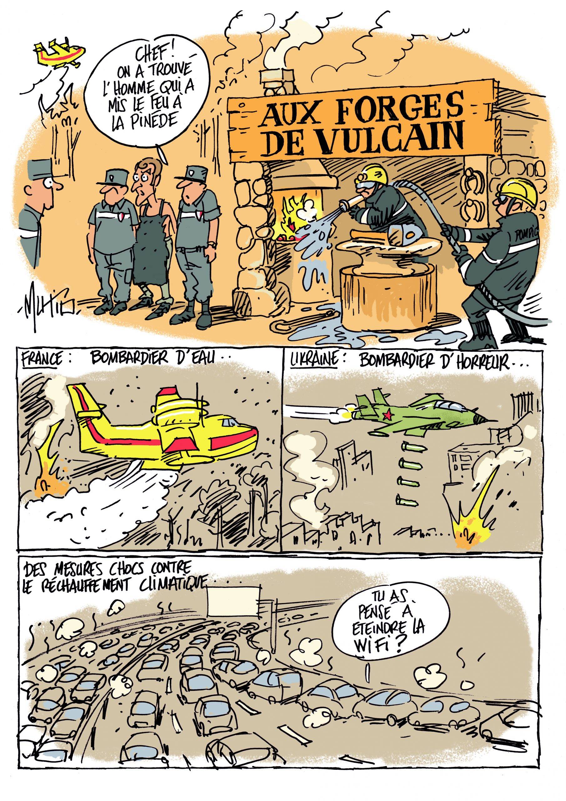 Vulcain, Canadair et Wifi