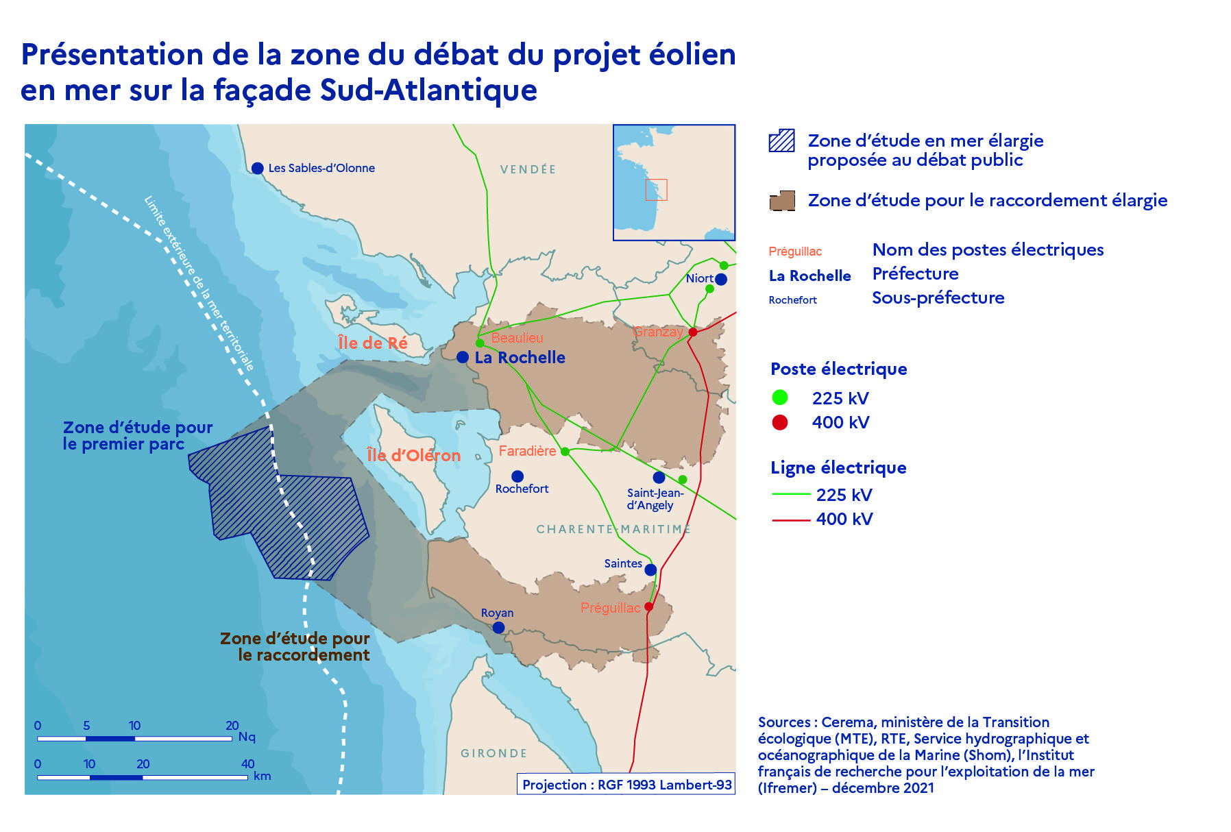 Éoliennes en mer en Sud-Atlantique