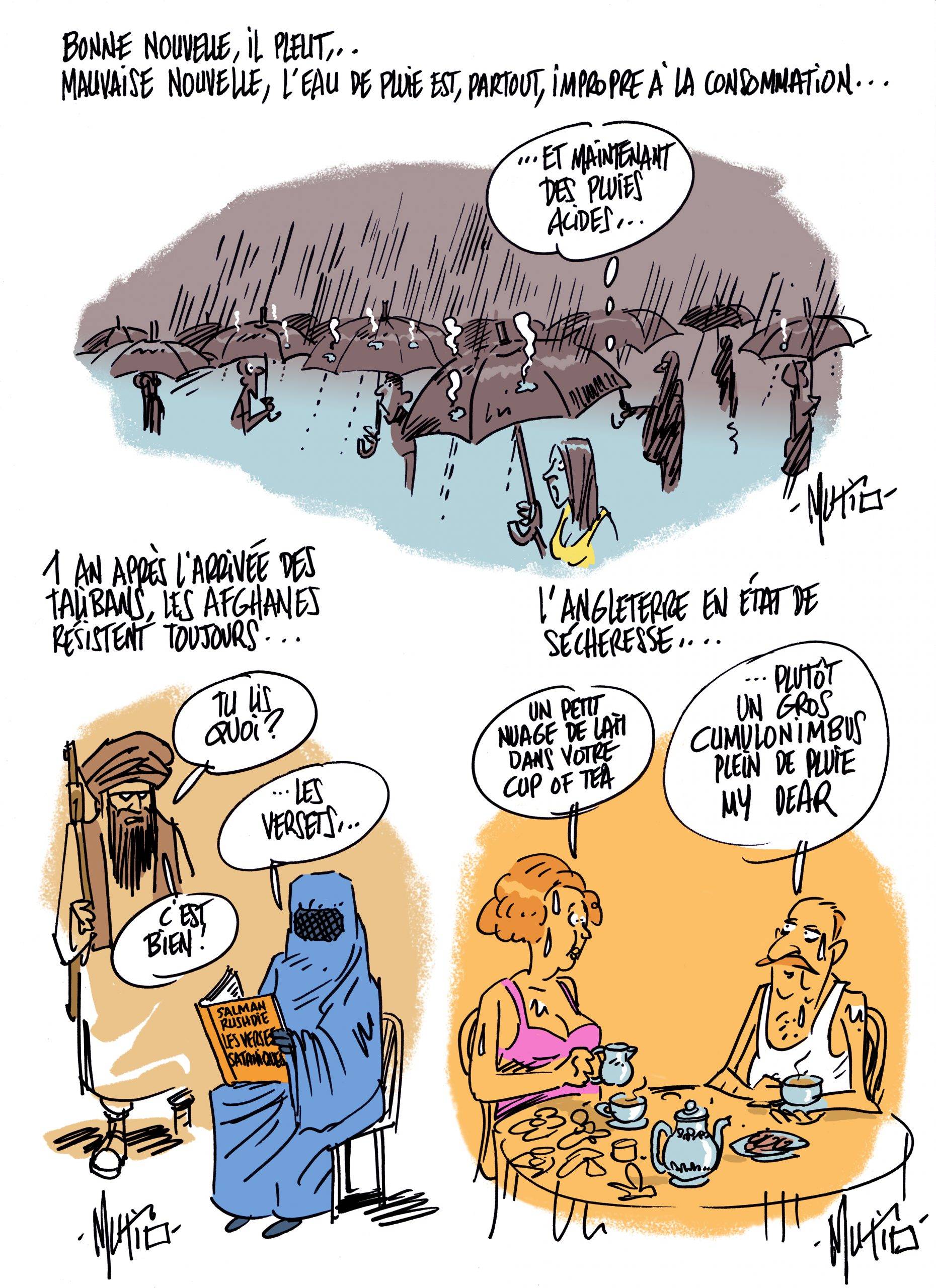 Pluies, versets et… sécheresse