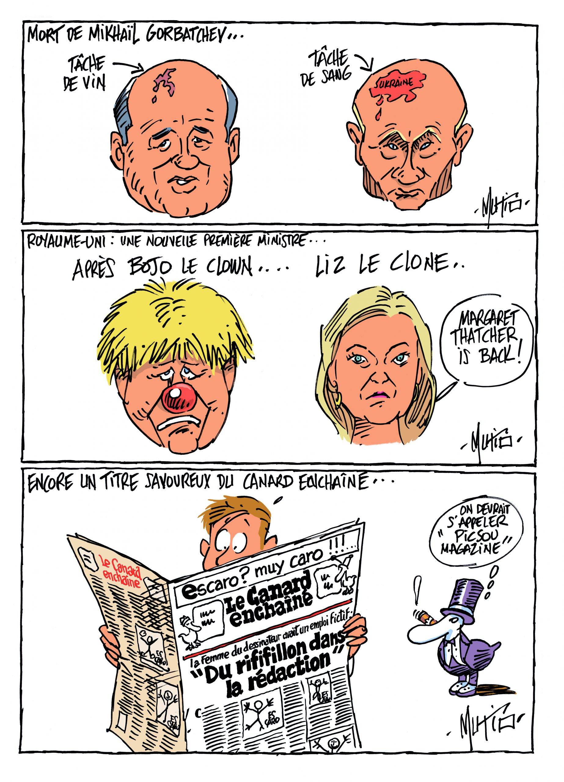 Mikhaïl, Liz et l’enchaîné…