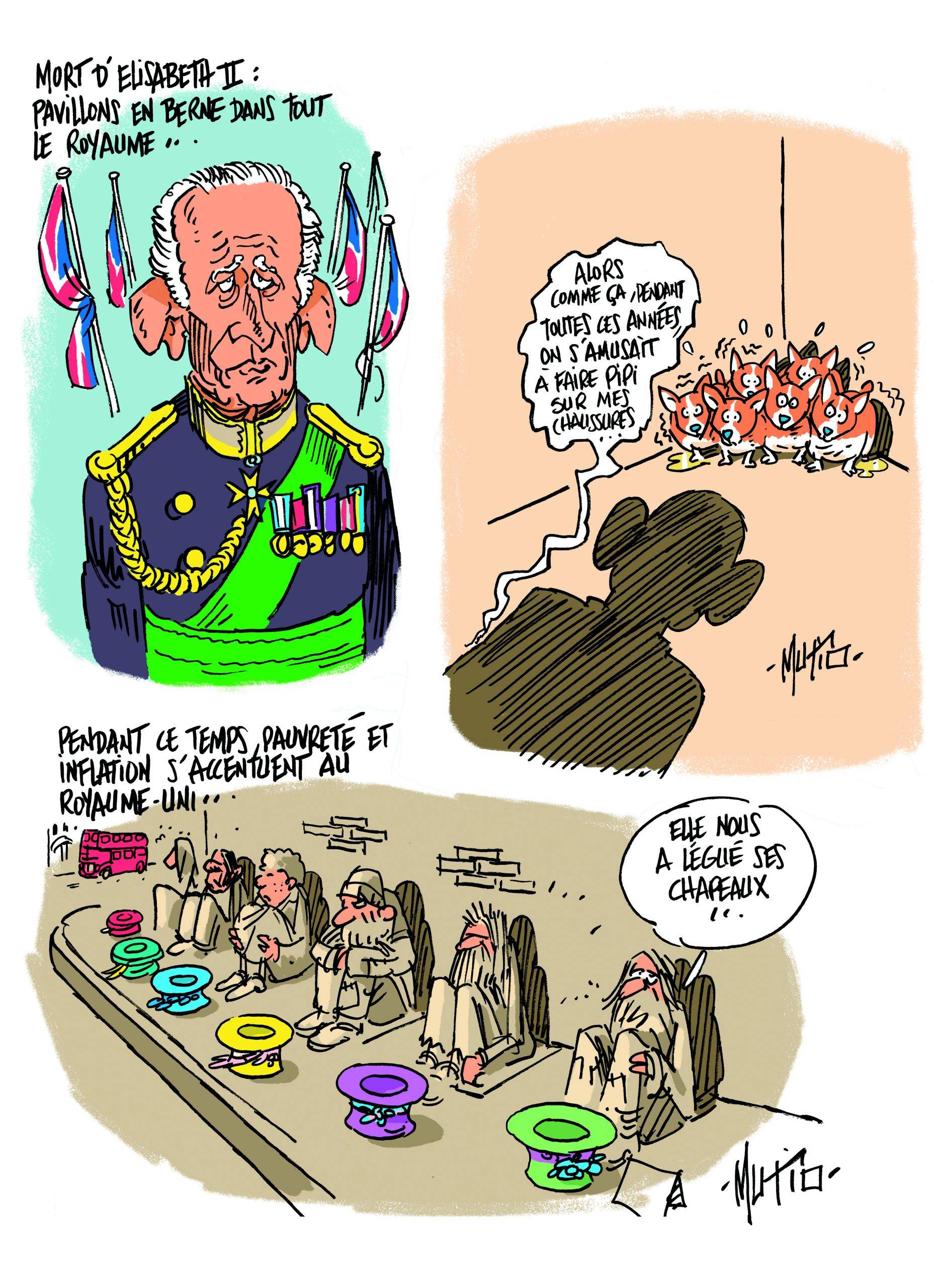 La mort d’Elizabeth II