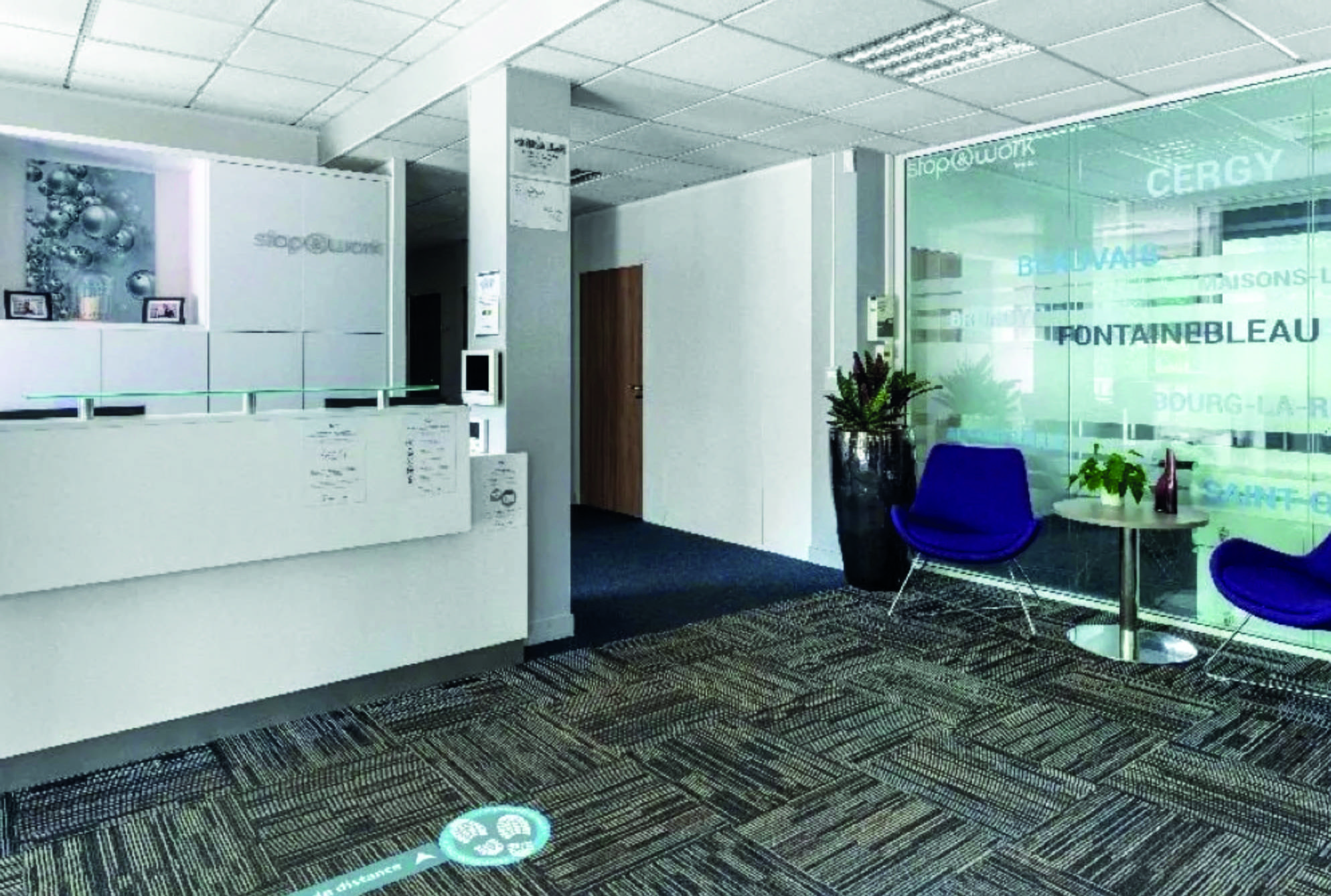 Fontainebleau Des start-up au Stop & Work