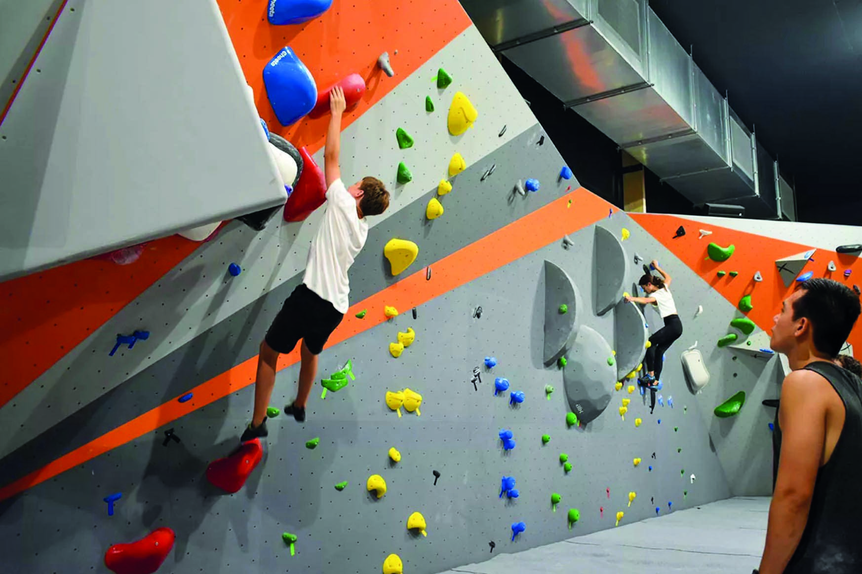 Courbevoie : nouvelle salle d’escalade