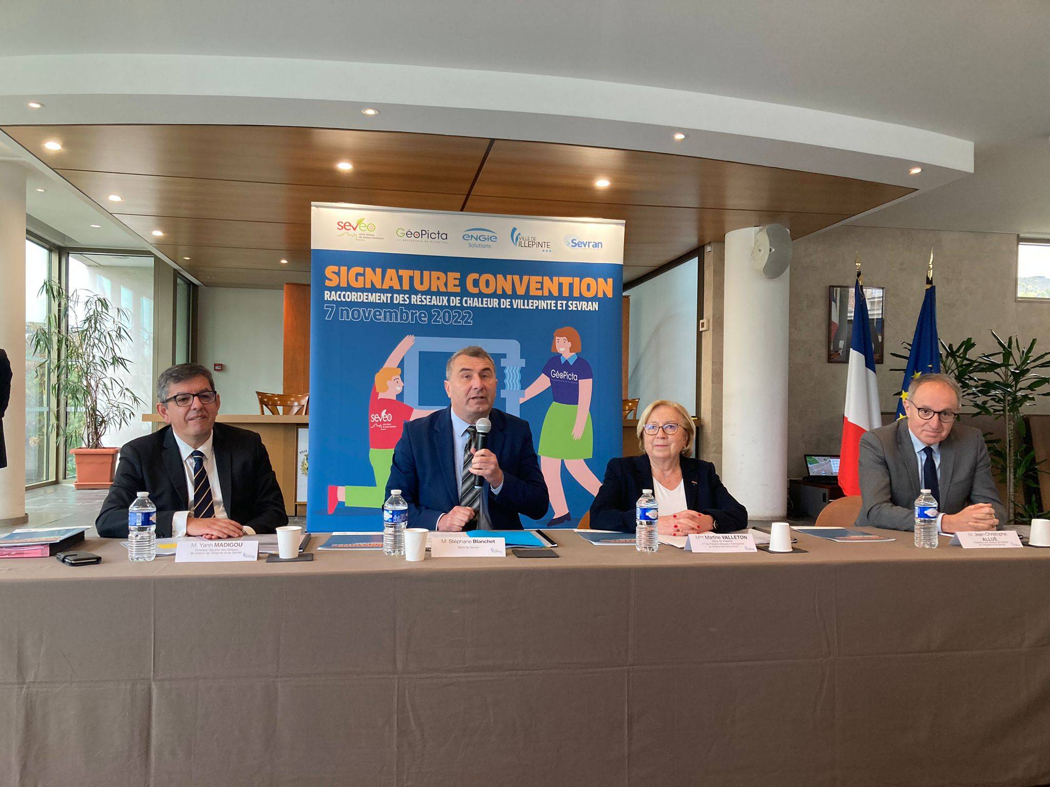 Sevran et Villepinte connectent leurs réseaux de chaleur