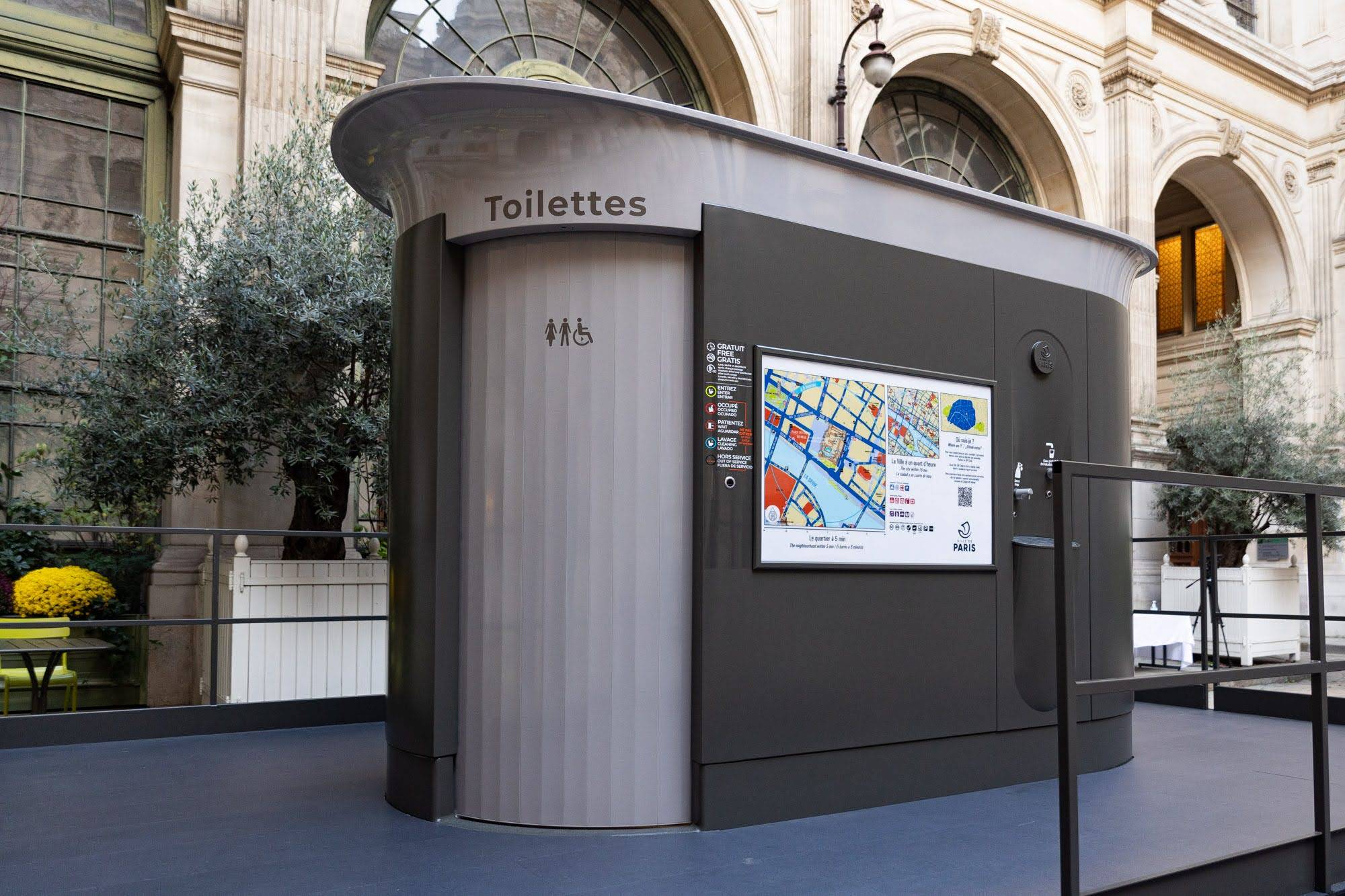 Les futures toilettes publiques de Paris