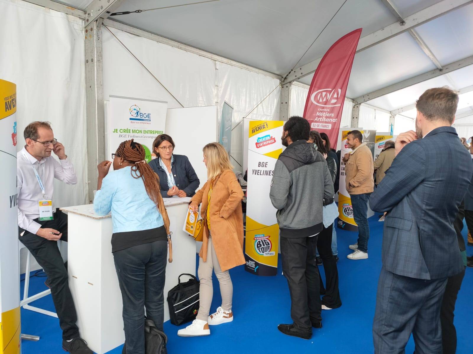 BGE Yvelines aux côtés des entrepreneurs
