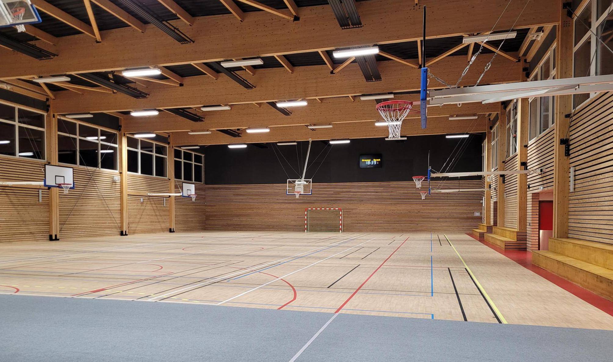 Un nouveau gymnase à Puiseux-en-France