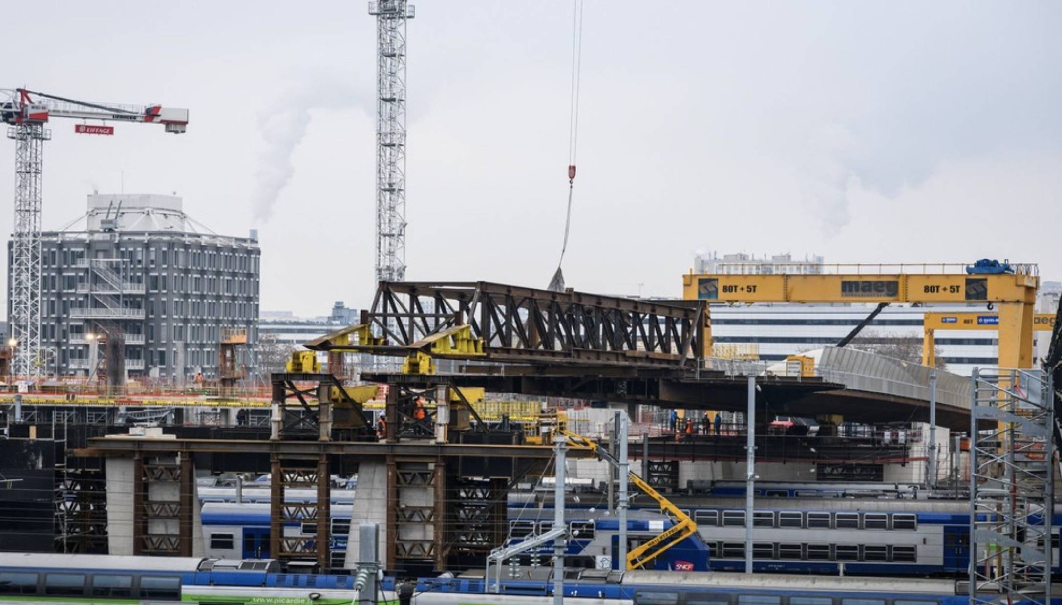 Nouvelle étape sur le franchissement Pleyel