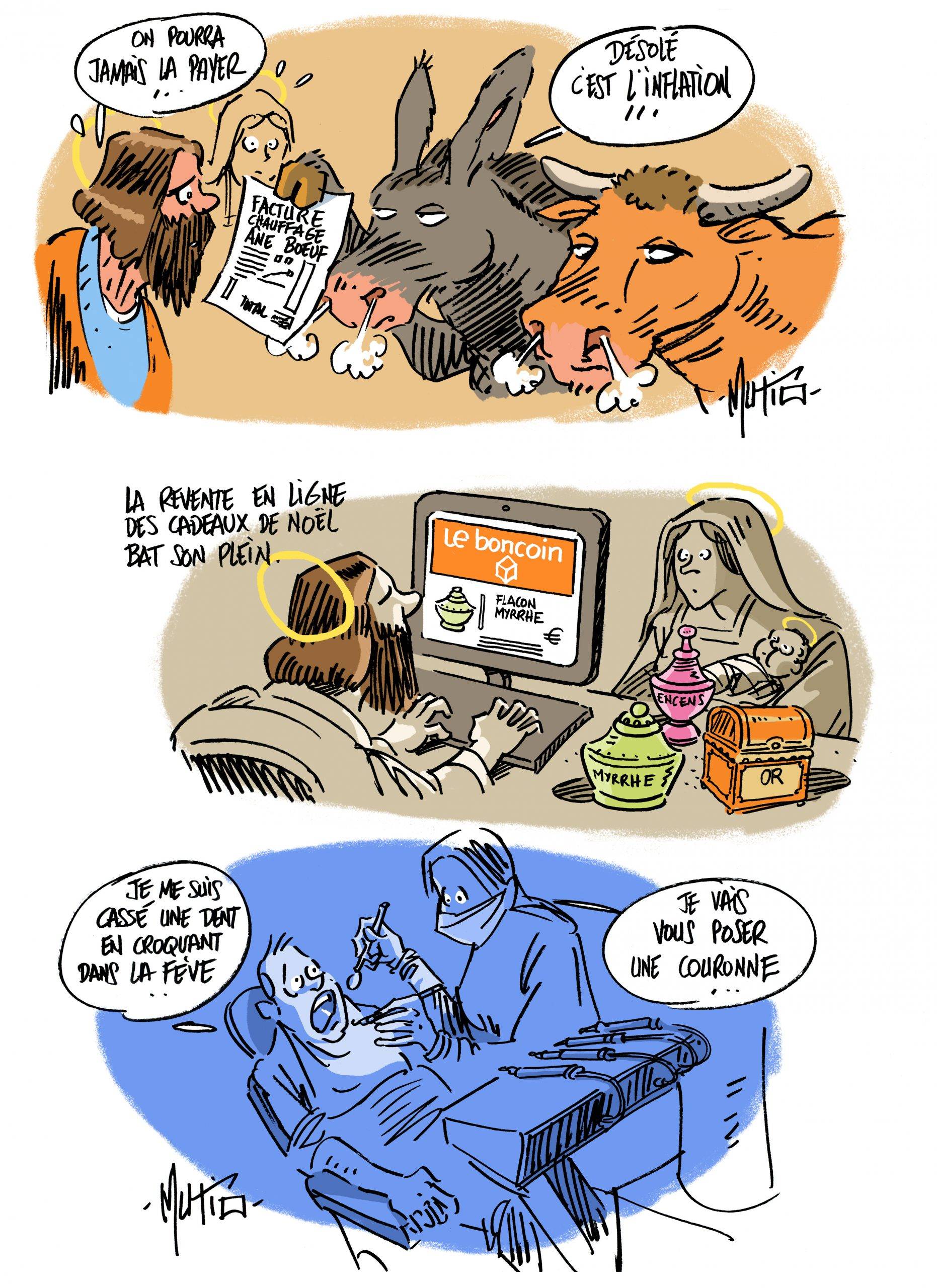 Factures et galette des rois