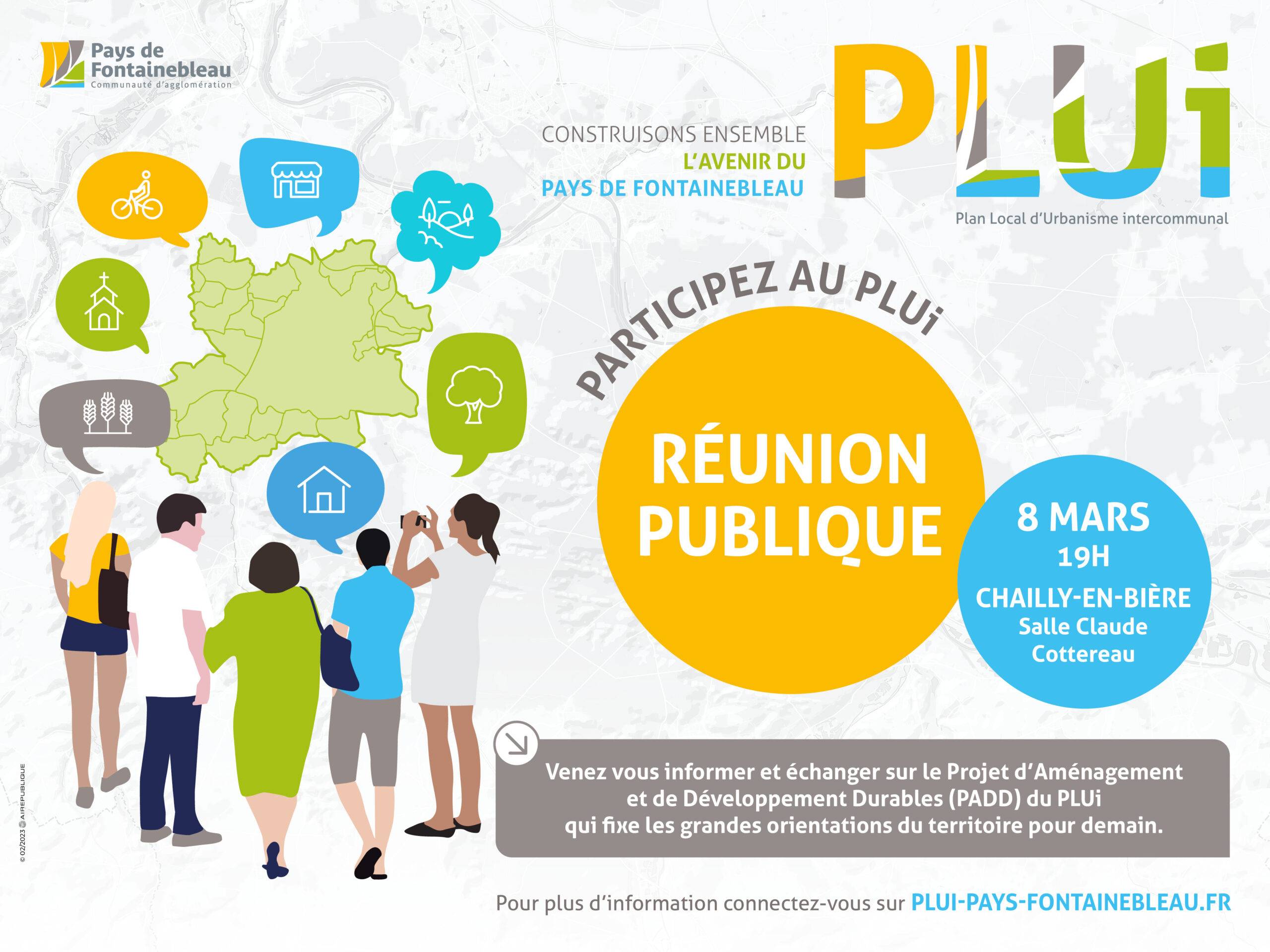 Pays de Fontainebleau : le PLUi en réunion