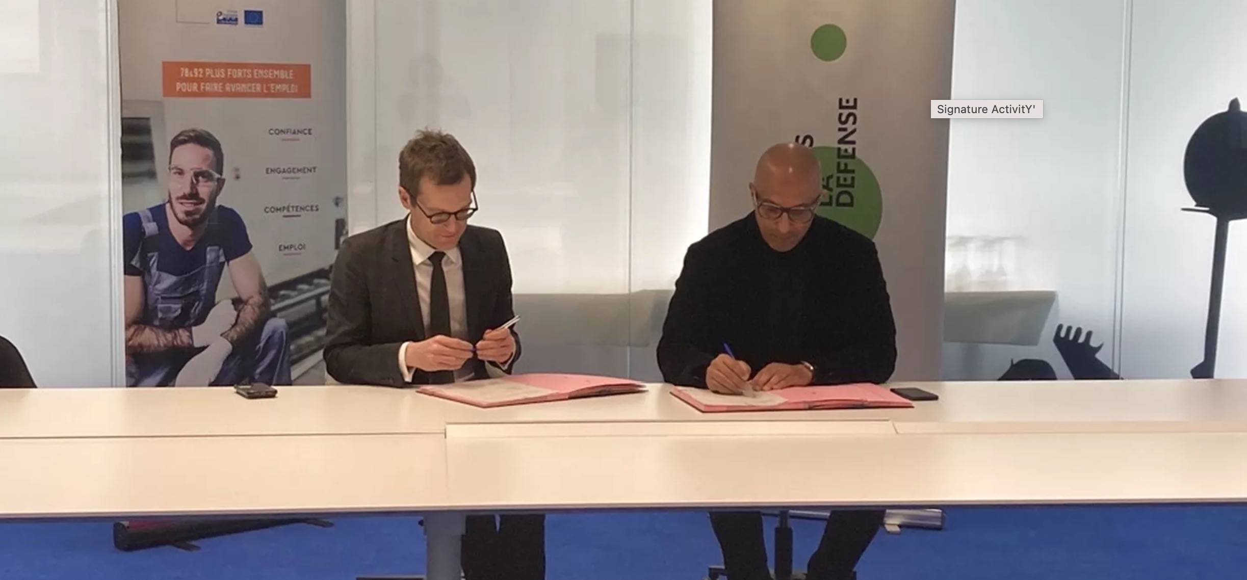 Paris La Défense : partenariat avec ActivitY’