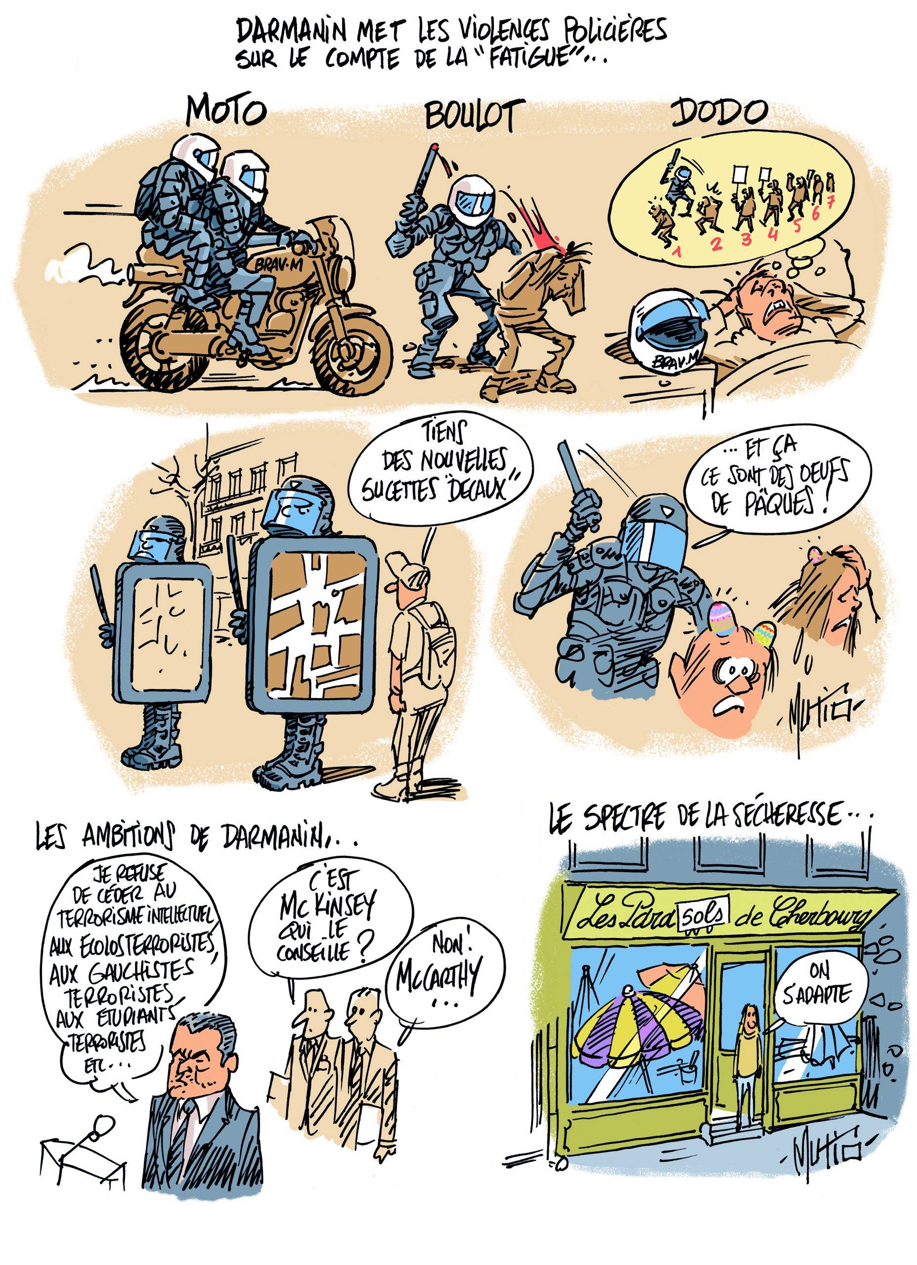 La fatigue de Darmanin