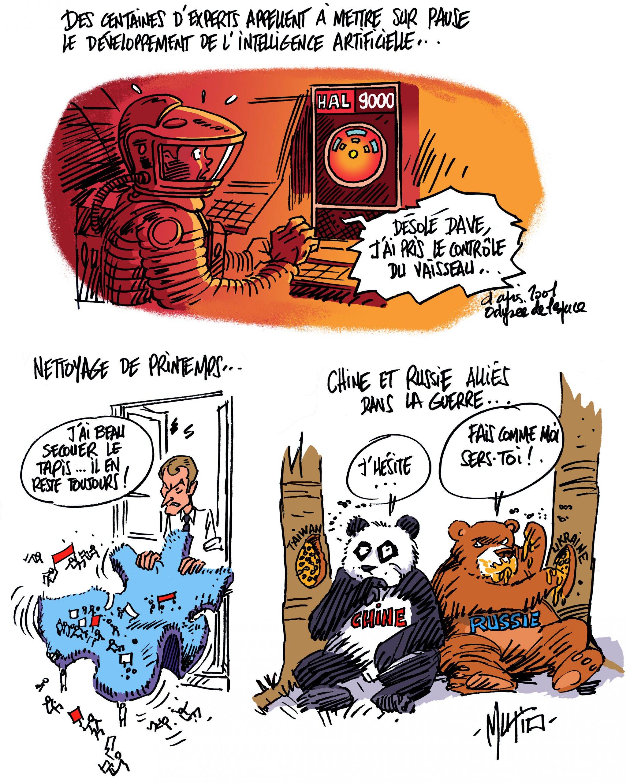 IA, nettoyage de printemps et alliés de guerre