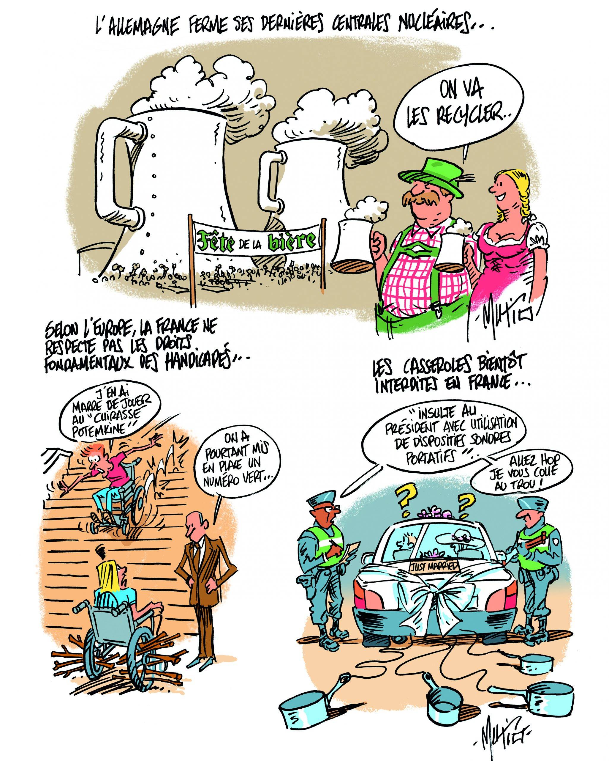 Nucléaire, handicap et casseroles