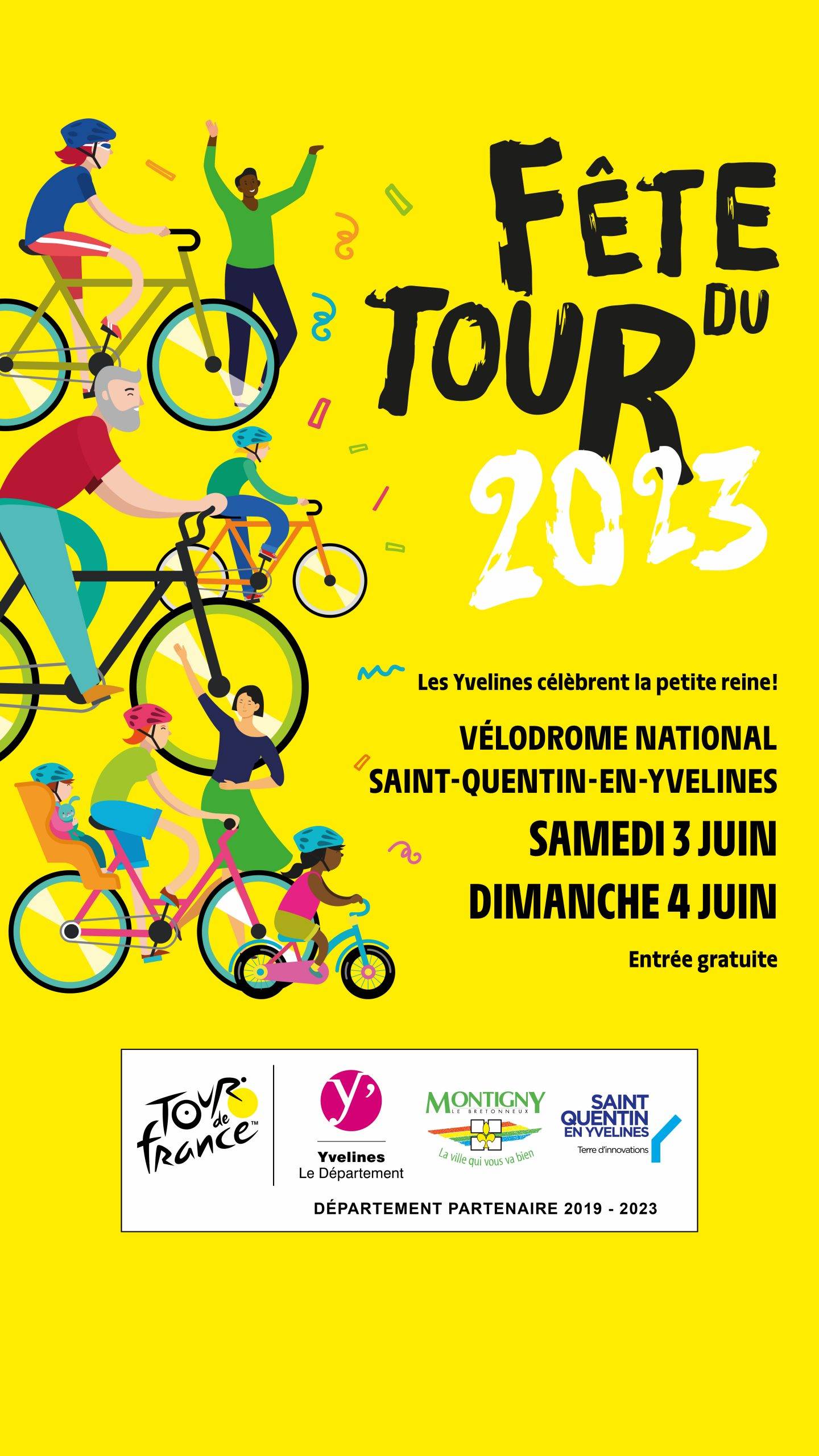 Vélodrome de Saint-Quentin-en-Yvelines : Fête du Tour