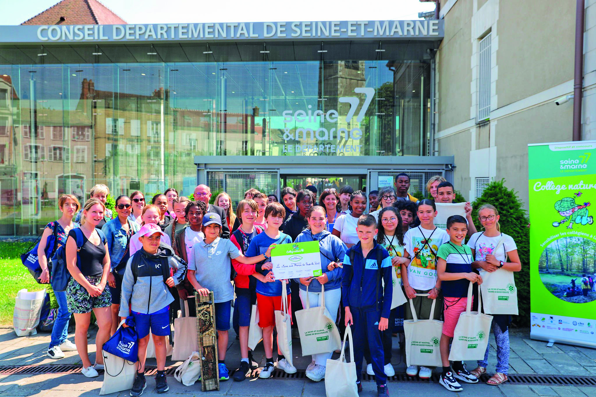 Collège nature 2023 : remise des trophées