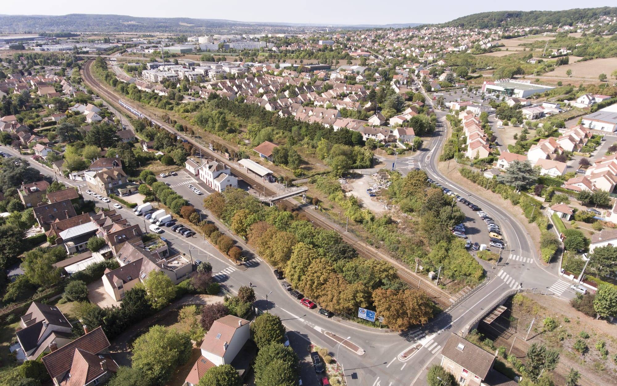 Andrésy : rénovation de  la rue de la Gare