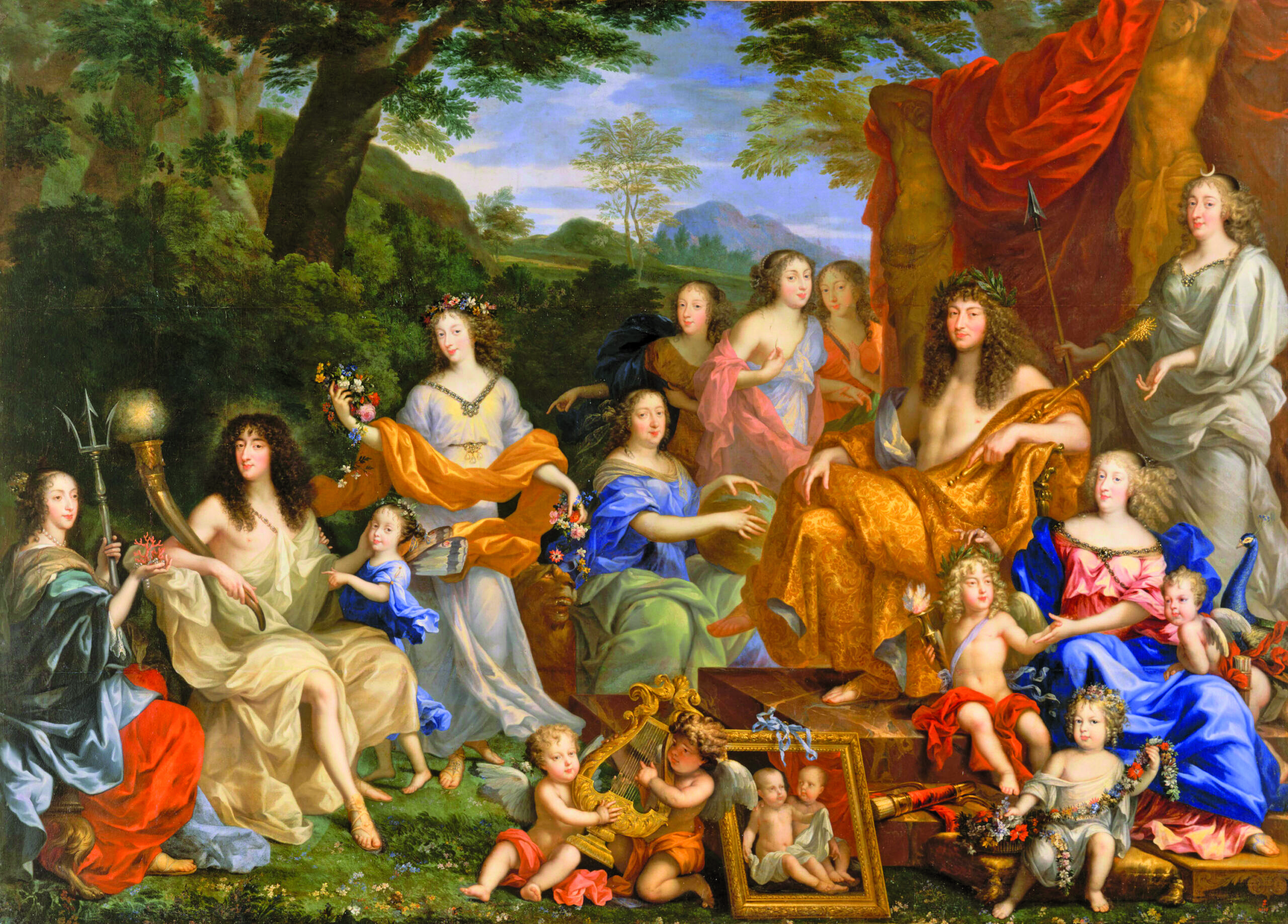 Château de Versailles : la Famille royale dans l’Olympe