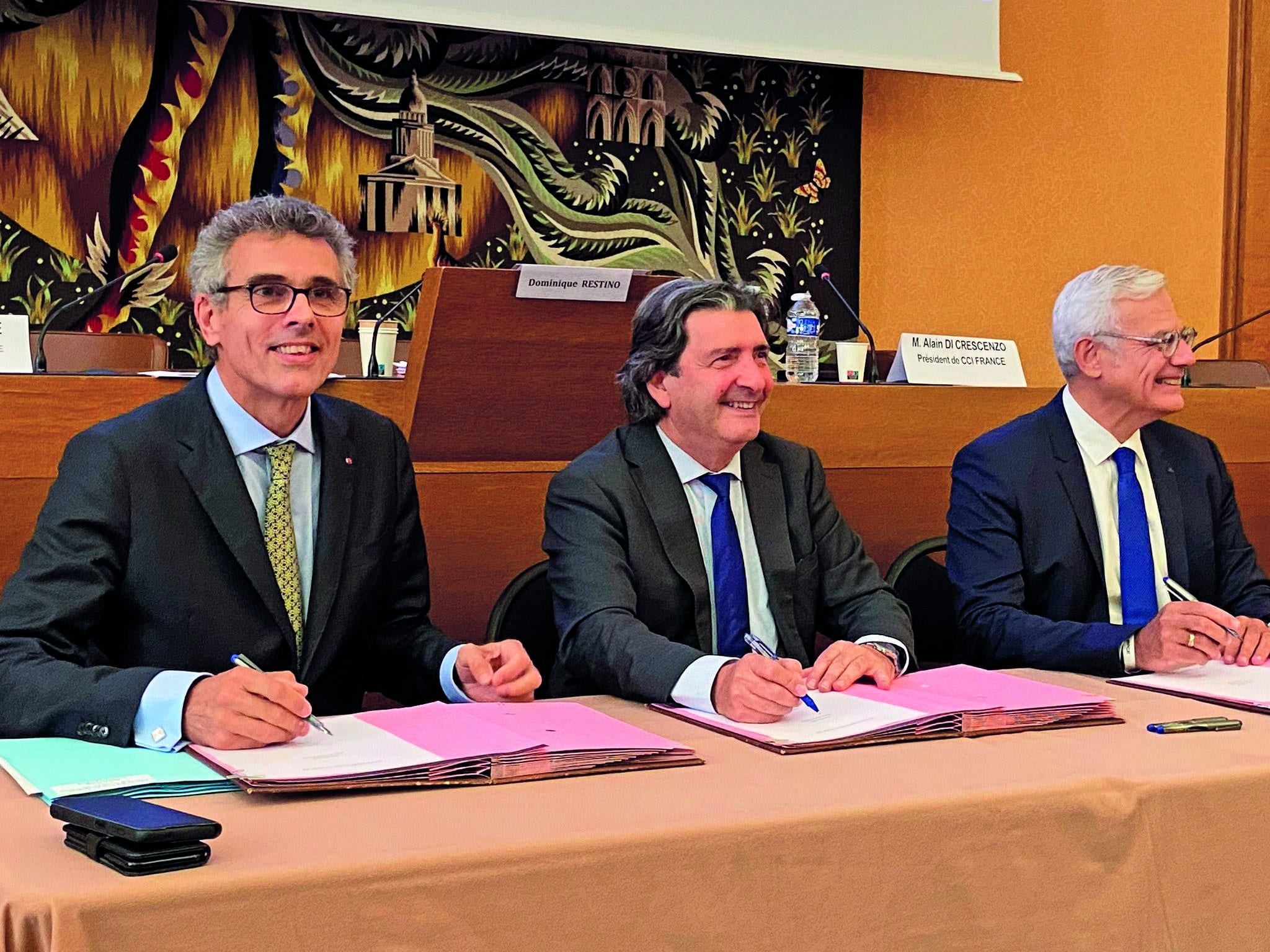 Préfecture / CCI : Convention d’objectifs et de moyens