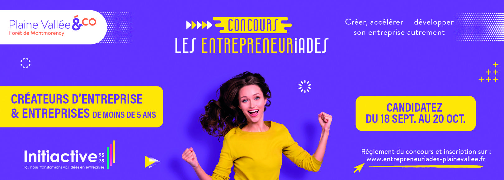 Concours : les Entrepreneuriades Plaine Vallée