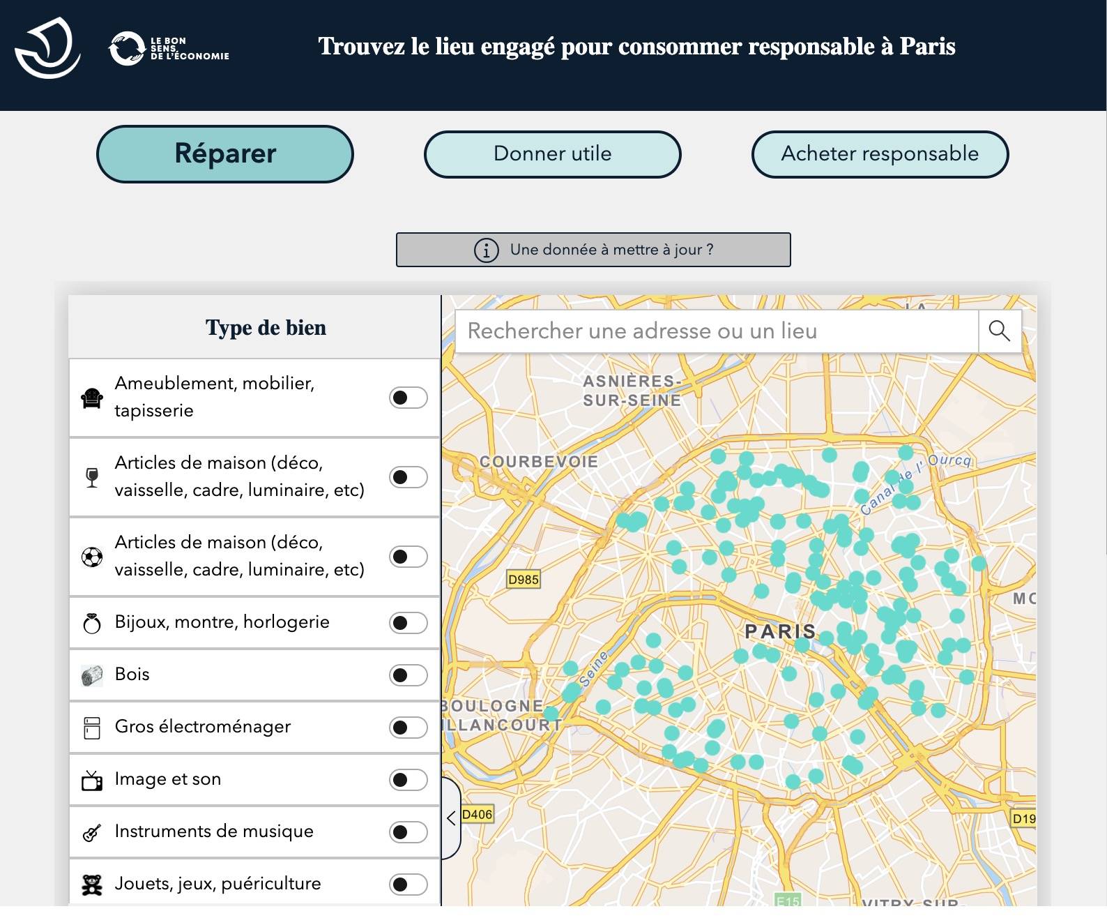 Paris : seconde main solidaire