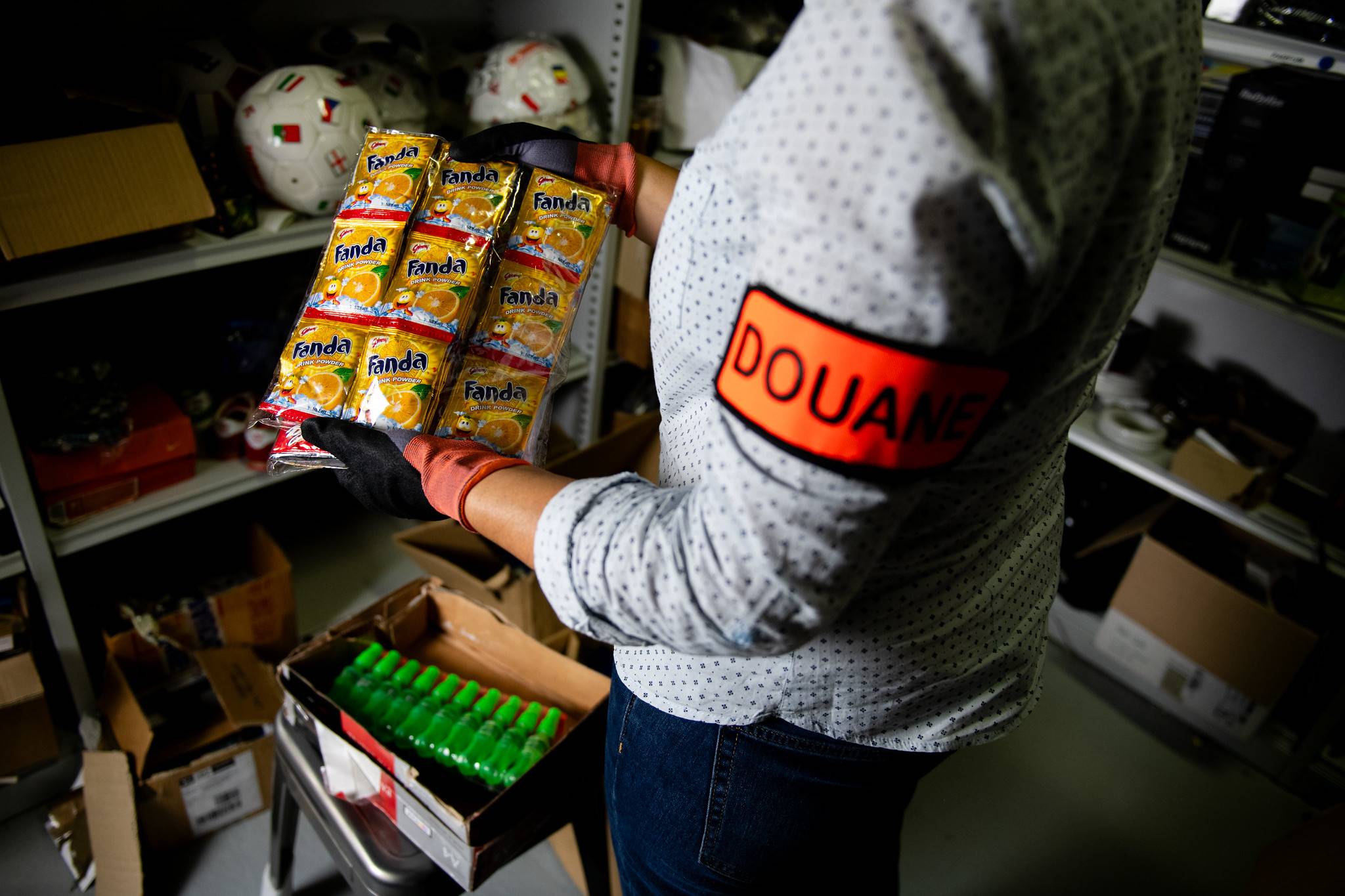 Saisie de contrefaçons de produits alimentaires : un record au Port de La Réunion