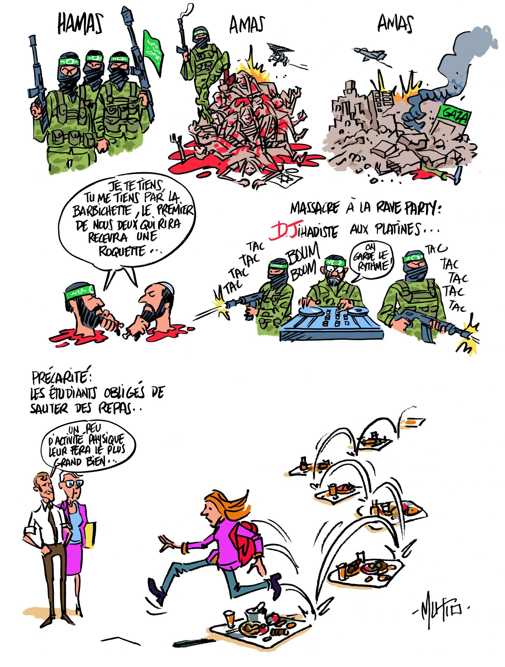 Hamas, étudiants