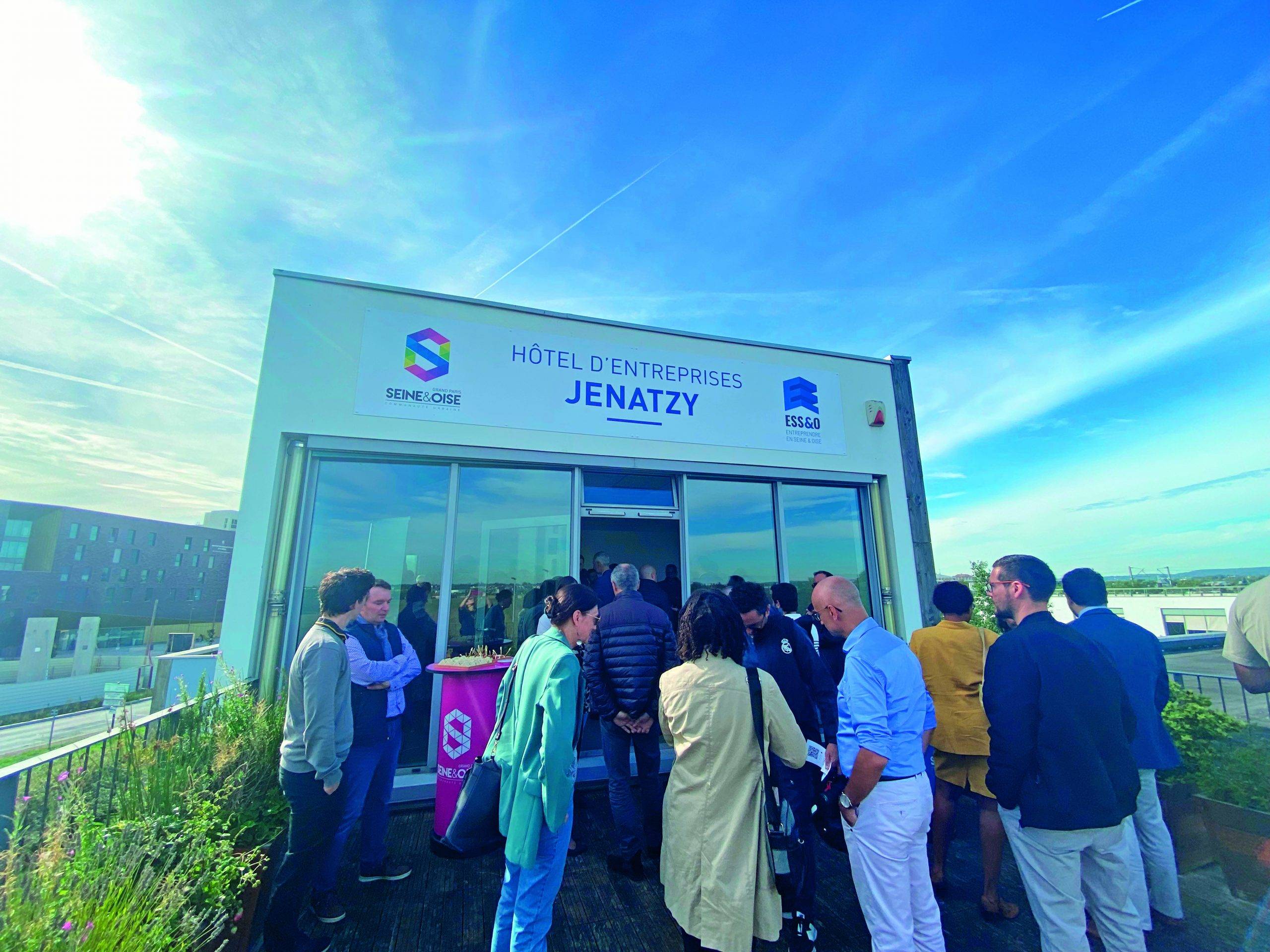 Achères : inauguration d’un Pi Cube