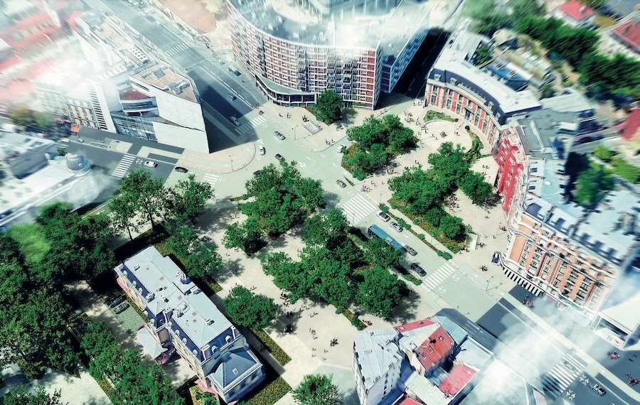 Saint-Ouen-sur-Seine : rénovation de la place Payret