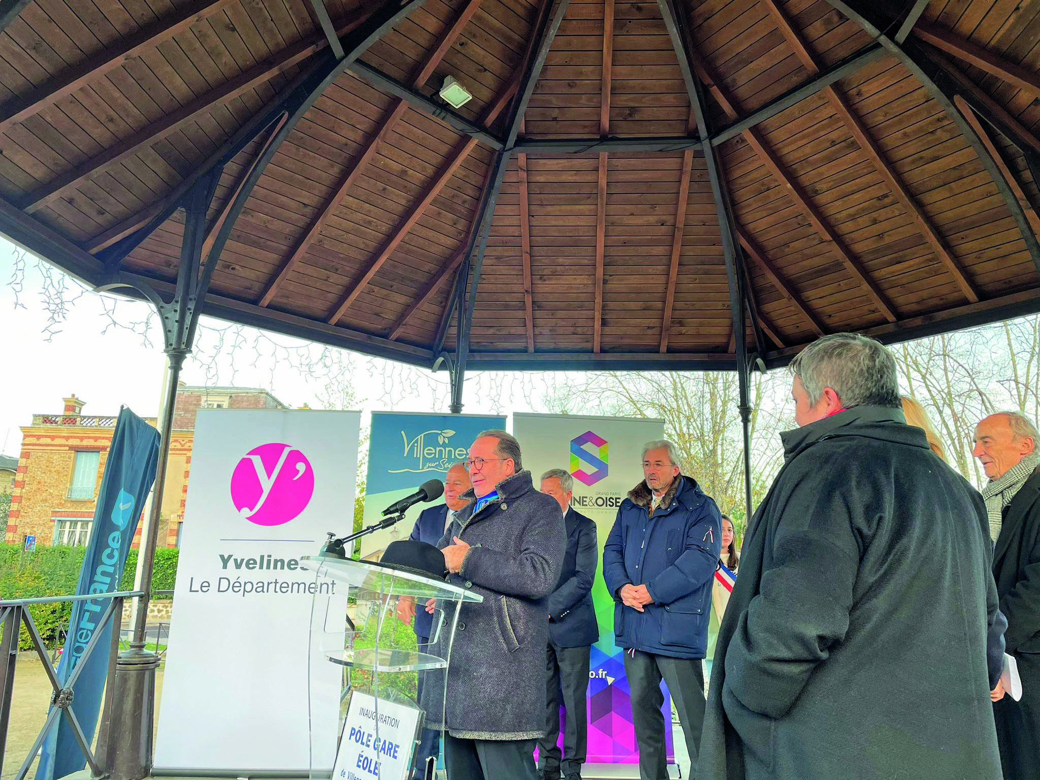 Villennes-sur-Seine : le pôle gare Éole