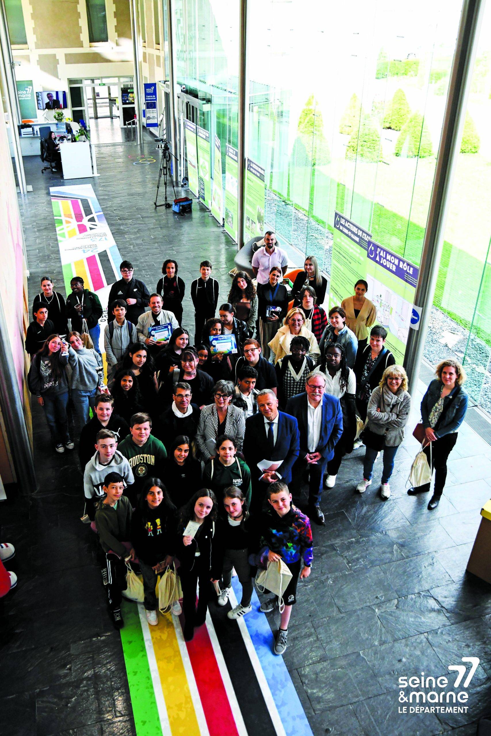 Collèges : concours Aquathon