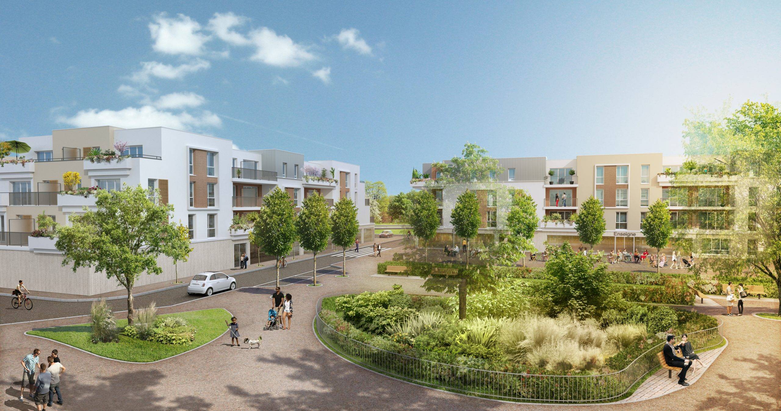Coulommiers : travaux place  Île-de-France