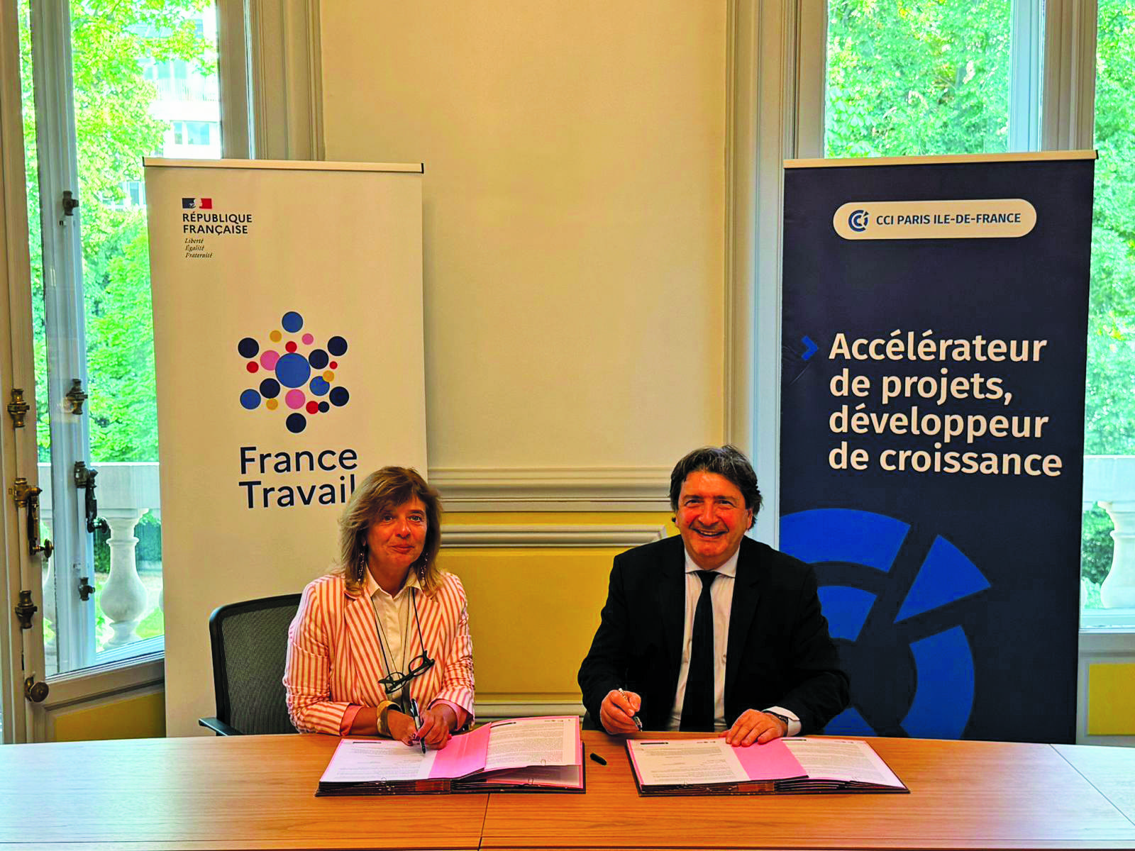 CCI Paris Île-de-France : partenariat avec France Travail