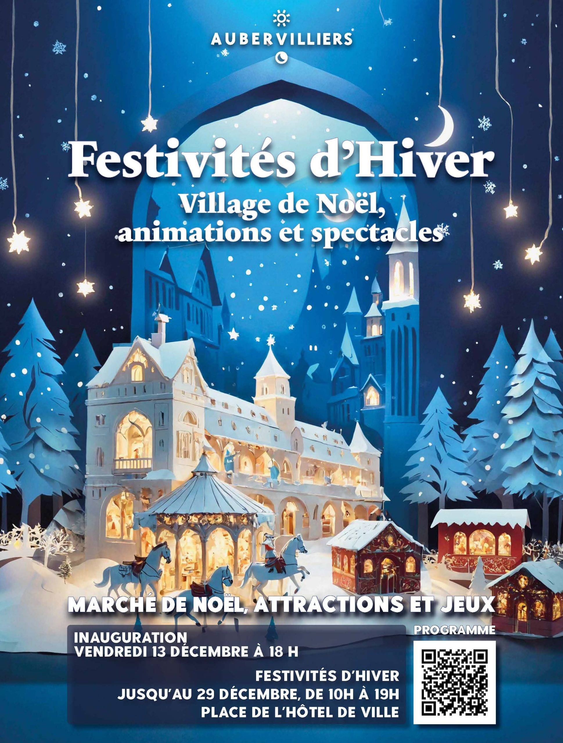 Aubervilliers : festivités d’hiver