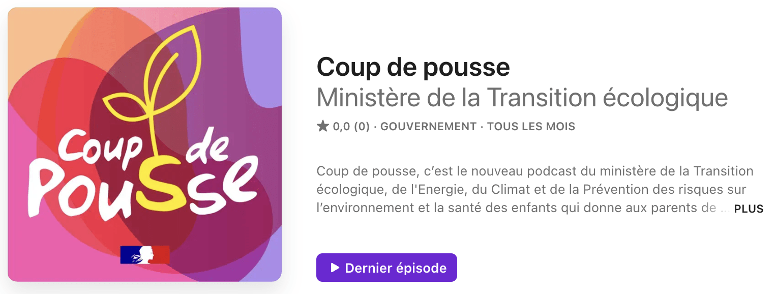 Coup de pousse : le nouveau podcast familial