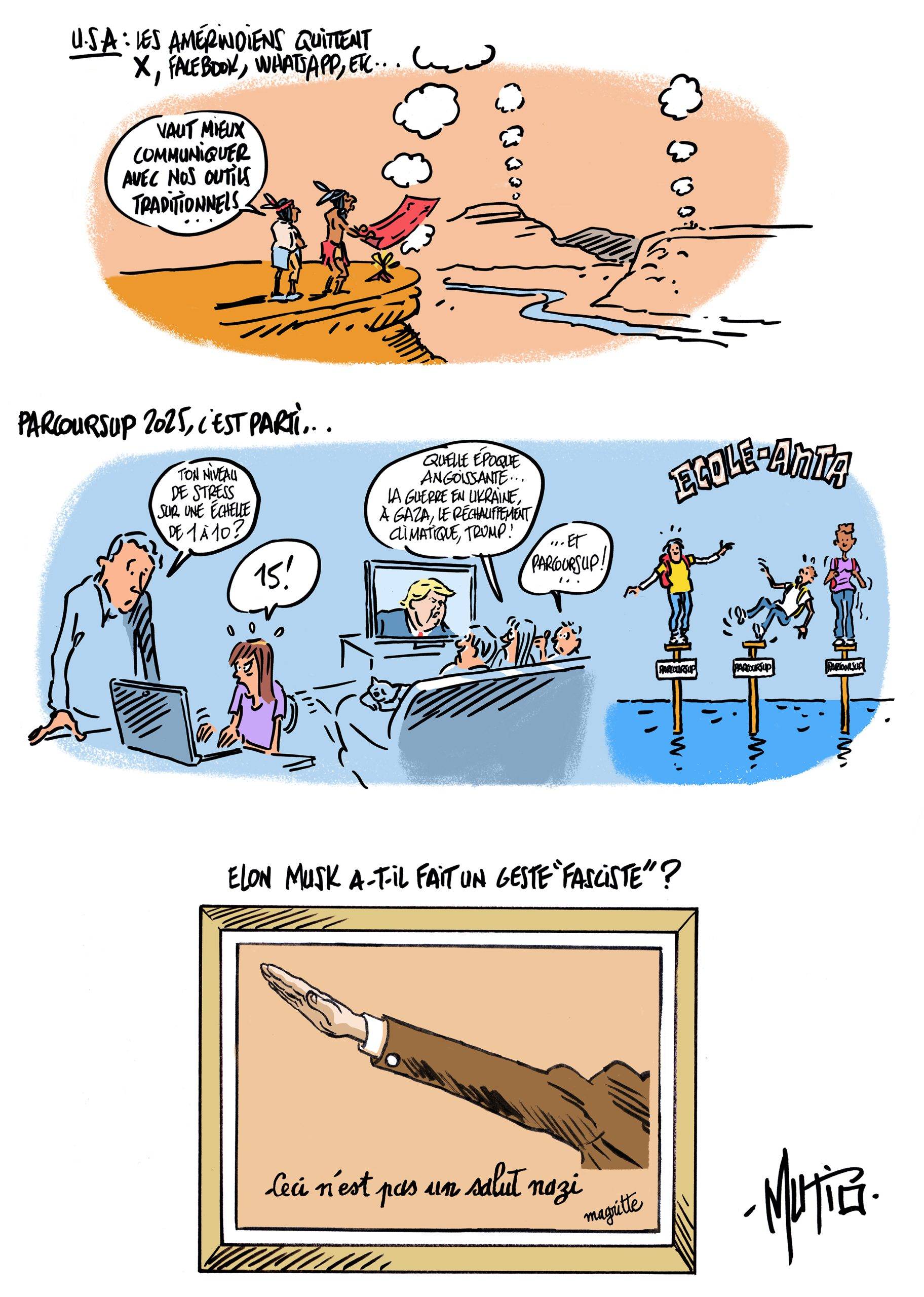 Usa – Parcoursup – Salut Nazi