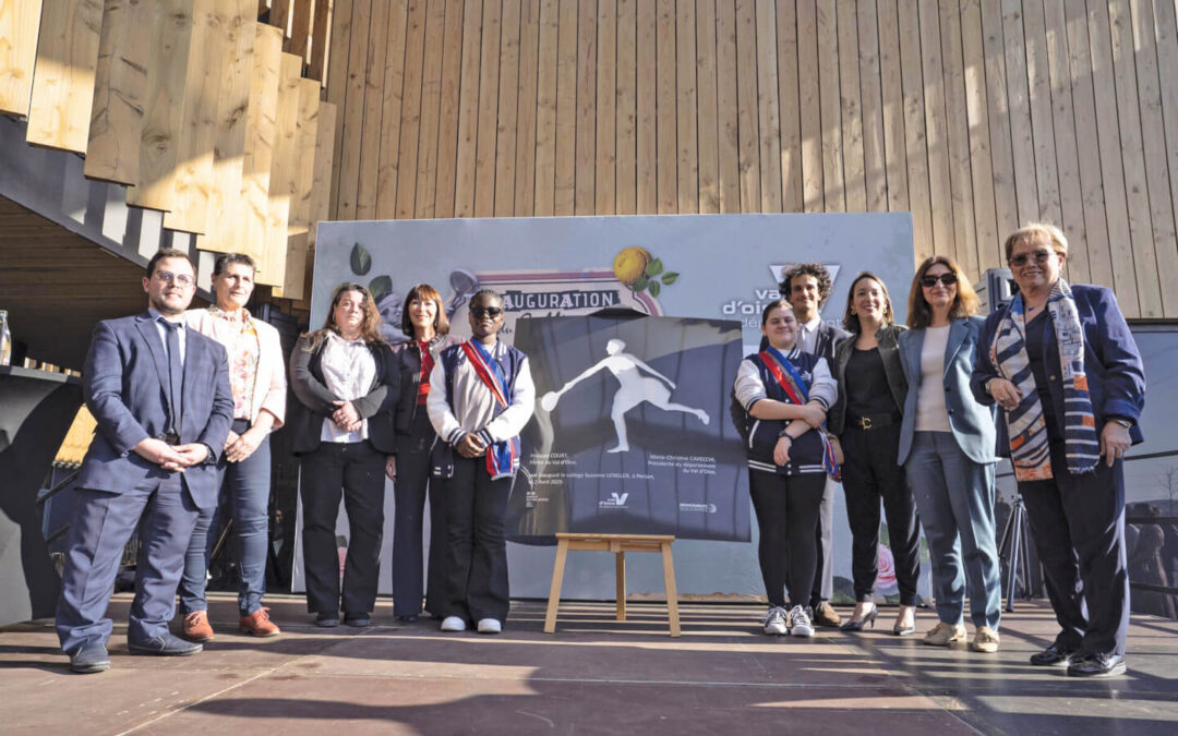 Persan : inauguration du collège Suzanne Lenglen