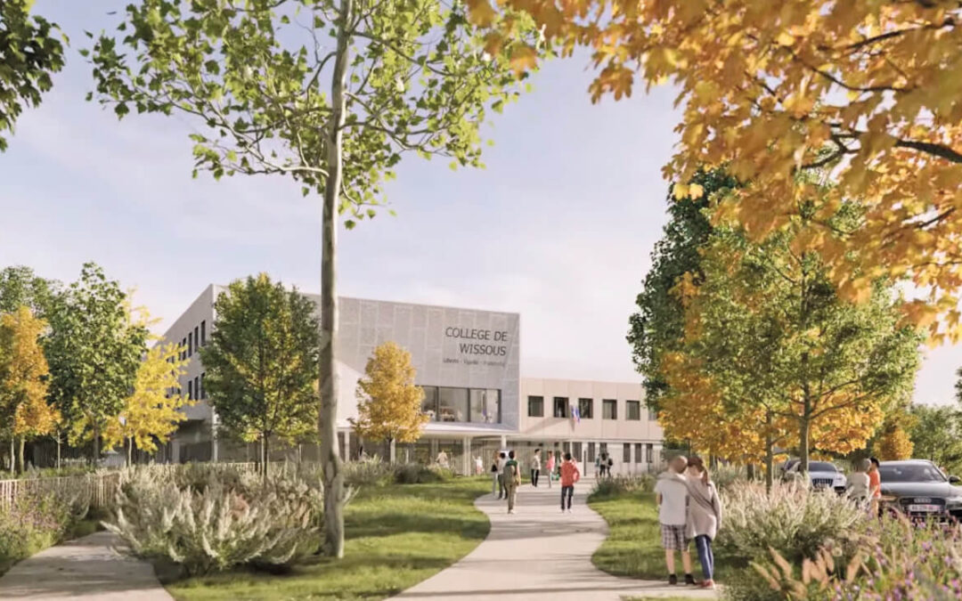 Département / Banque des Territoires : nouveau collège à Wissous