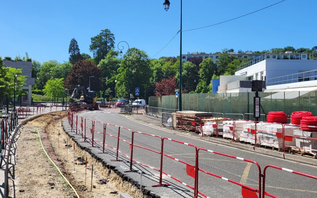 Ville-d’Avray : travaux rue de la Ronce