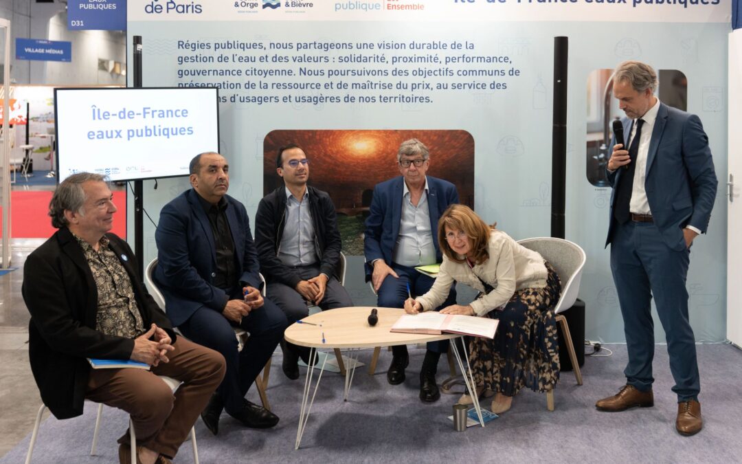 Eau francilienne : Quatre régies, une alliance