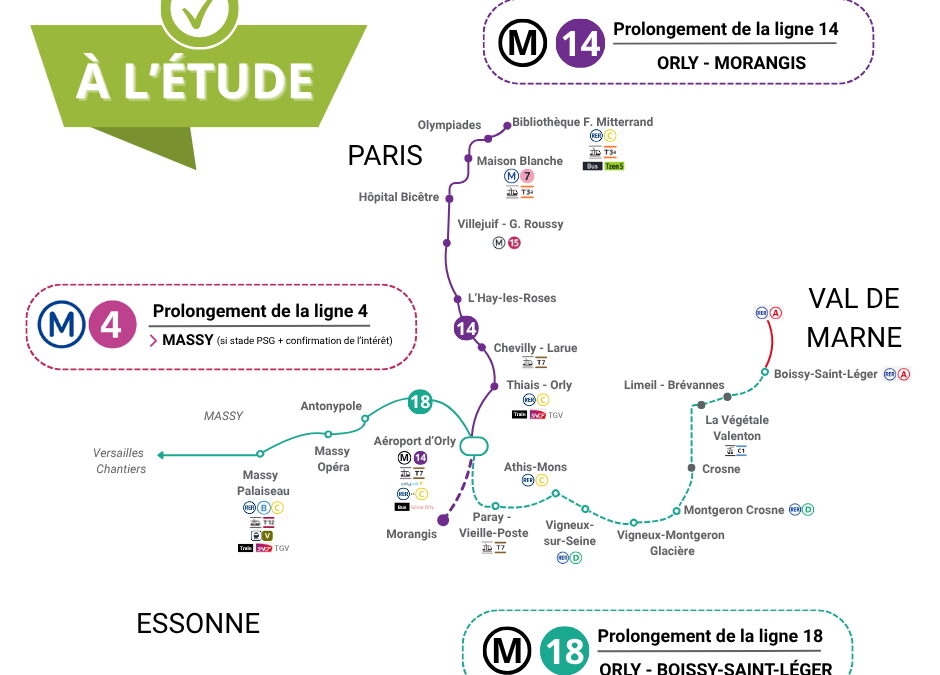 Mobilités : prolongements du métro