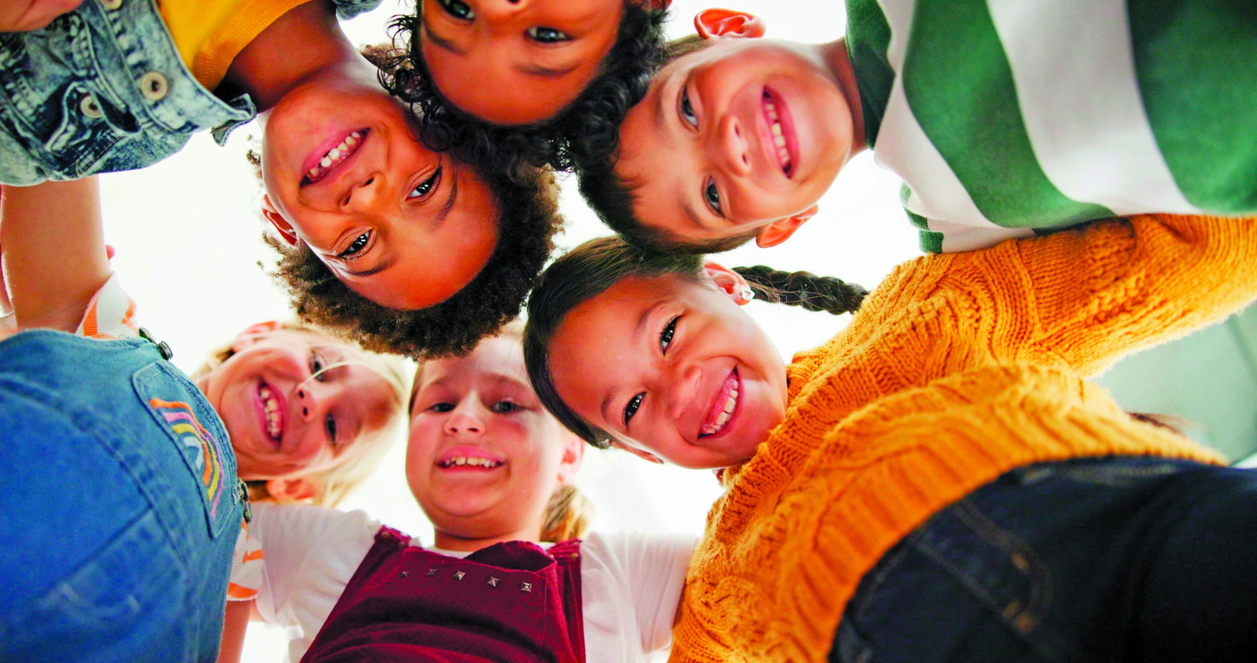 Huddle,,Support,And,Happy,Children,In,School,For,Education,,Community
