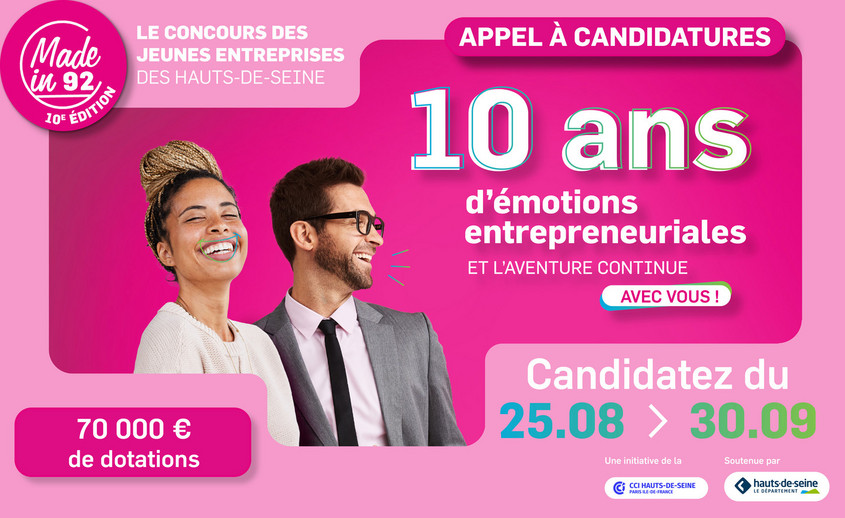 Made in 92 : une décennie au service de l’entrepreneuriat dans les Hauts-de-Seine