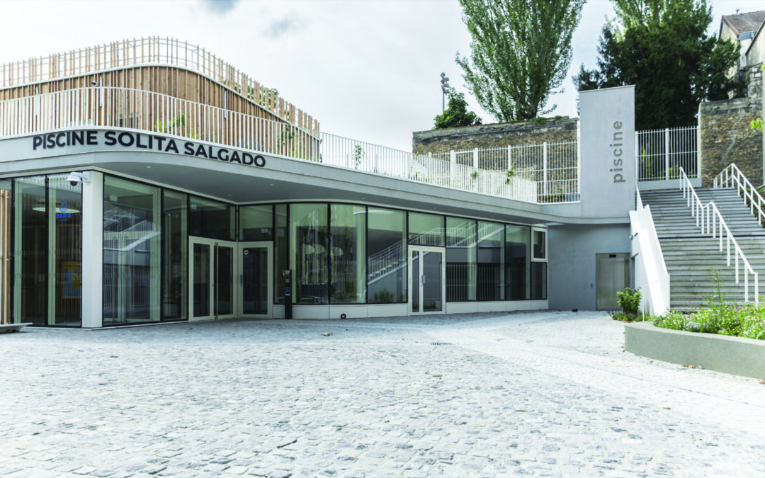 Paris 18e : la piscine Solita Salgado
