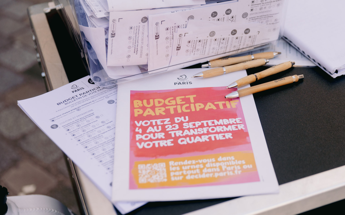 Vote du budget participatif, Rue des Rosiers