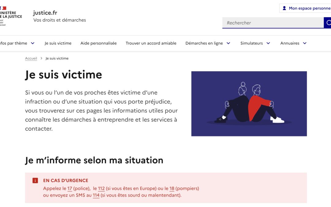 Justice : un portail dédié aux victimes